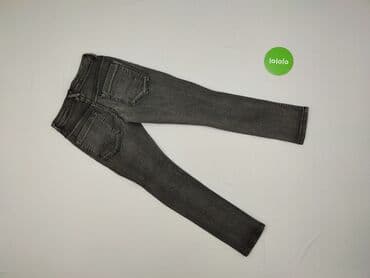 spodnie woskowane matowe: Jeans, 10 years, 134/140, condition - Very good — 3