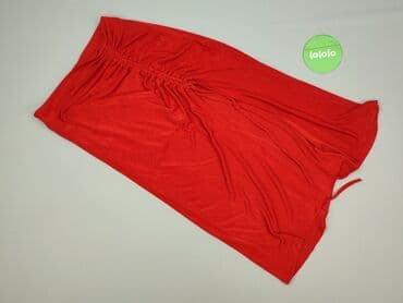 szeroki czerwony pasek do sukienki: Shein, Spódnica damska, rozmiar M — 2