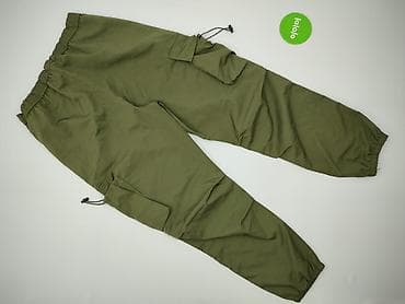 moro cargo: Spodnie męskie ROMWE – bojówki/joggery, kolor khaki (oliwkowy) — 3