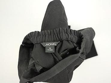 paker spodnie: Monki, Spodnie materiałowe damskie, rozmiar 2XS — 4