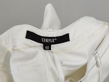 garnitury h: SIMPLE, Spodnie materiałowe damskie, rozmiar M — 4