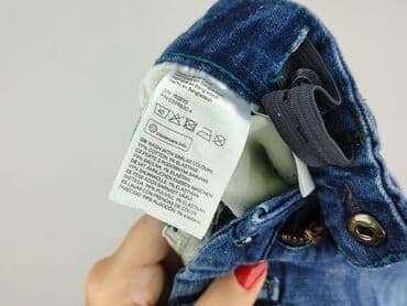 hm spodnie dresowe chlopiece: Spodnie jeansowe, H&M, 4-5 lat, 110, stan - Bardzo dobry — 4