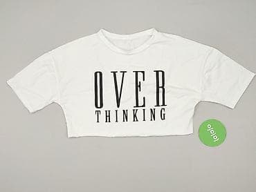 cropped t shirty oversized: Top damski, rozmiar 3XL — 2