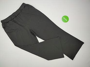 straight leg: Spodnie materiałowe damskie, rozmiar XL — 2