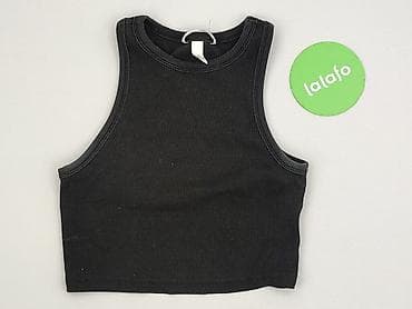 oversized crop t shirty: H&M, Top damski, rozmiar S — 2