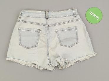 biale sandaly na platformie: Primark, Szorty damskie, rozmiar M — 3