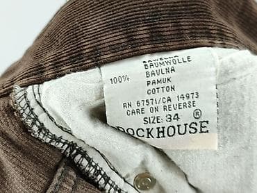 spodenki drip: Męskie spodnie sztruksowe Dockhouse - Marka: Dockhouse Jeans - Model — 5