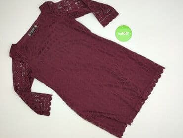 bordowa spódnice: Sukienka damska, rozmiar L — 2