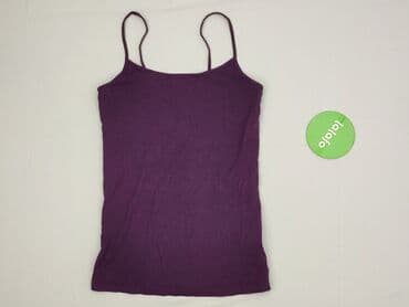 uniqlo basic t shirty: Purple, T-shirt damski, rozmiar XS — 2