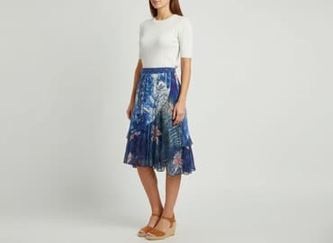 desigual spódnice jeansowe: Desigual, Spódnica damska, rozmiar L — 1