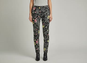 buty vices klapki: F&F, Spodnie materiałowe damskie, rozmiar S — 6