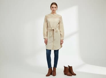 sukienki koszulowa elegancka: Women`s dress, size S — 1