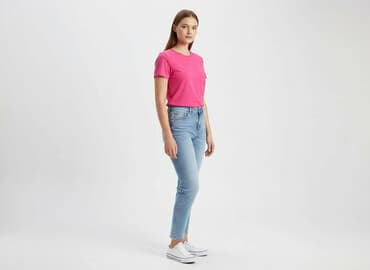 shein bluzki bawełniane: Shein, T-shirt damski, rozmiar M — 1