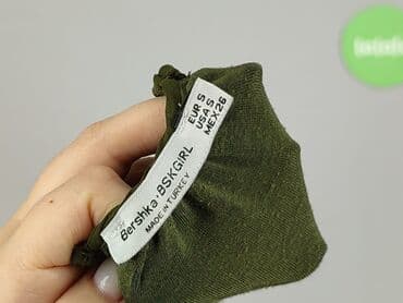 bluzki złotą nitką: Bershka, Top damski, rozmiar S — 4