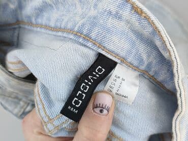 majtki do stroju kąpielowego wysoki stan: H&M Divided, Jeansy damskie, XS — 4