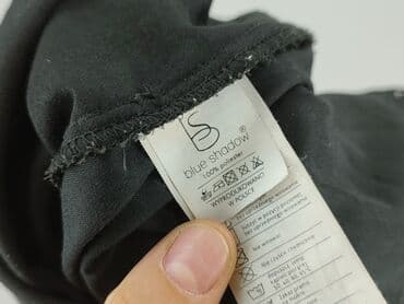 czarne bluzki pod marynarkę: Blue shadow, Bluzka damska, rozmiar M — 7