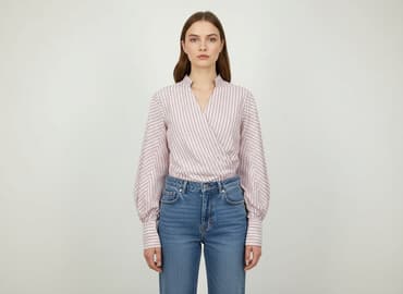 bluzki z długim rękawem: Koszula damska, rozmiar S — 6