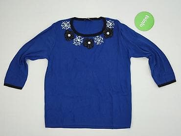 niebieski sweter: Sweter damski, rozmiar M — 2