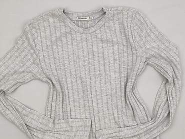 sweter szary: Stradivarius, Sweter damski, rozmiar S — 1
