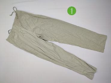 wide jeans: Spodnie materiałowe damskie, rozmiar S — 2