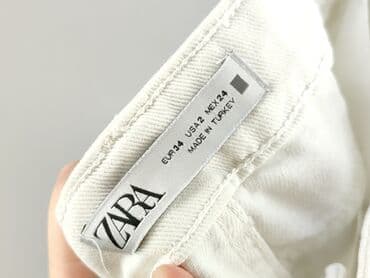 zalando białe jeansy damskie: Jeansy damskie, rozmiar XS — 4
