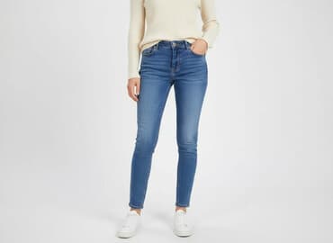 m sara jeans damskie allegro: Jeansy damskie, rozmiar S — 6