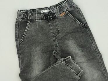 koronkowy sweter: Spodnie jeansowe, Sinsay, 4-5 lat, 110, stan - Bardzo dobry — 1