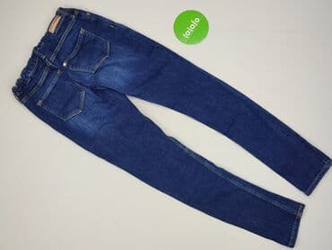 spodnie woskowane beige: Spodnie jeansowe, H&M, 12 lat, 152, stan - Bardzo dobry — 3