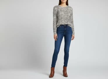 kombinezon zig zag: Saint Tropez, Bluzka damska, rozmiar M — 6