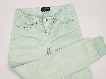 dresy plus size: Material trousers for women, size S — 1