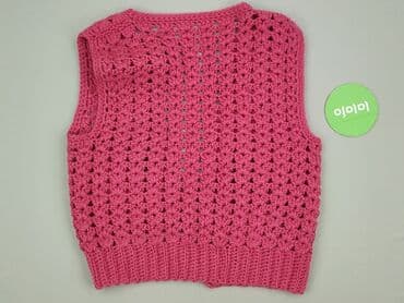 ażurowy sweter na szydełku: Roboty Ręczne, Kamizelka damska, rozmiar One size — 6