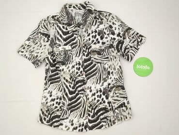 bluzki basic z dekoltem v: Women`s shirt, size M (EU 38) — 2