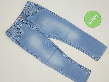 mango spodnie dzwony: Spodnie jeansowe, F&F, 2-3 lat, 98, stan - Idealny — 2