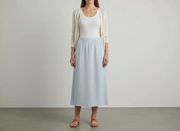 spódnice maxi wiązana: Spódnica damska, rozmiar M — 1