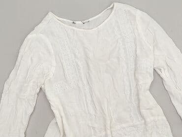 biała jedwabna bluzka damska: Bluzka damska, rozmiar M — 1