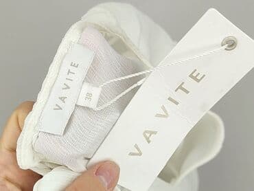 bluzki z wiązaniem pod szyją z wiskozy: Bluzka damska, rozmiar M — 5