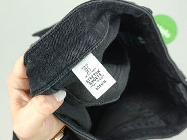 czarne szorty hm: H&M, Szorty damskie, rozmiar S — 4