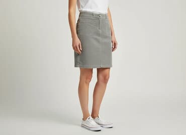 spódniczka pikowana: NAVY, Spódnica damska, rozmiar M — 6