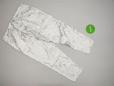 jeansy berani: Spodnie materiałowe damskie, rozmiar XL — 3
