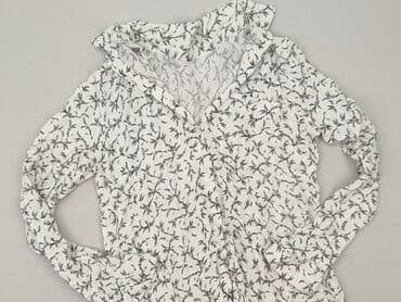 biala bluzka z dlugim rekawem: Bluzka damska, rozmiar M — 1