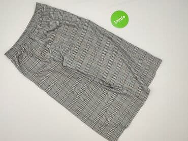 rajstopy w kratę: Spodnie materiałowe damskie, rozmiar S — 3