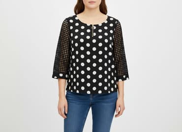 eleganckie bluzki czarne: Bluzka damska, rozmiar XL — 5