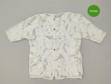 ubrania na szydełku krok po kroku: Kardigan damski, rozmiar S — 3