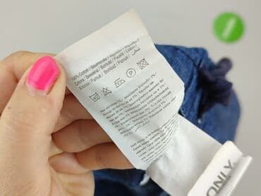 sukienka z denimu: ONLY, Spodnie 3/4 damskie, rozmiar S — 5