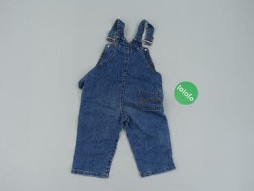 pajacyk niemowlęcy 5 10 15: Dungarees, 9-12 months, condition - Very good — 3