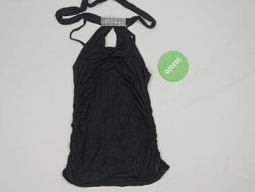 czarne bluzki z chokerem: Bluzka damska, S — 2