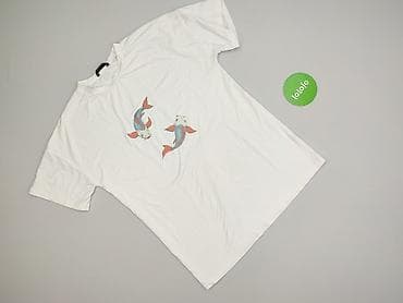 bluzki z sercem: Shein, T-shirt damski, rozmiar XS — 3