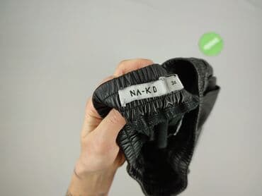 malowane spodnie: NA-KD, Spodnie damskie, XS — 4