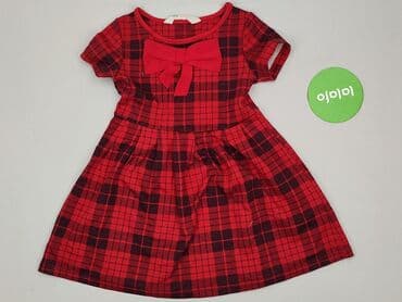 sukienka w geometryczne wzory h: Dress, H&M, 3-4 years, 98-104 cm, condition - Very good — 2