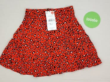 czerwone sandały na słupku ccc: Sinsay, Spódnica damska, XS — 2